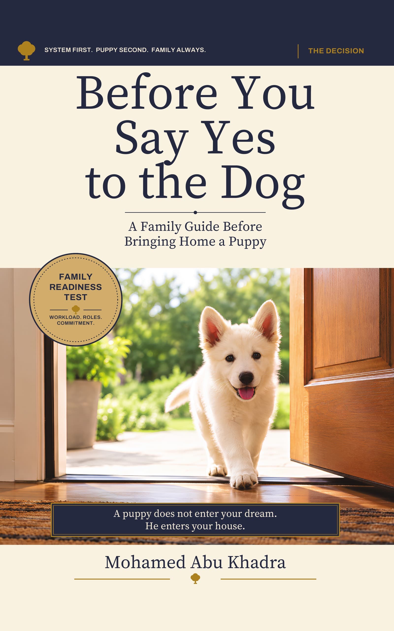 Before You Say Yes to the Dog — book cover