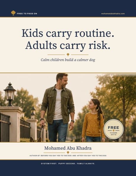 Cover of the free pack: Kids carry routine. Adults carry risk.